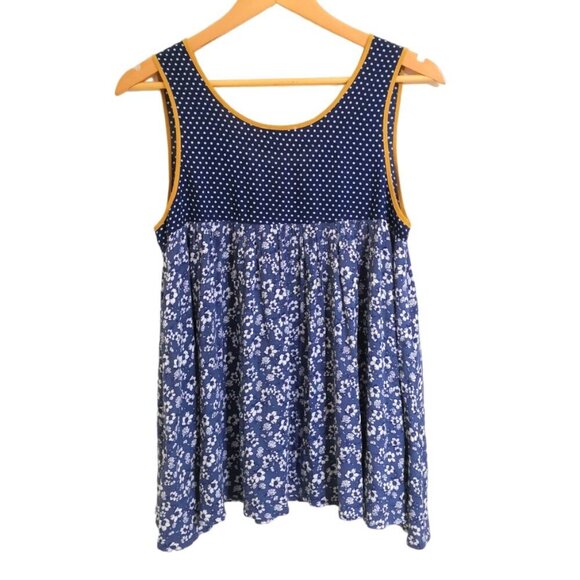 Mystree Boho Mixed Pattern Tee Artsy Size S - Picture 4 of 4